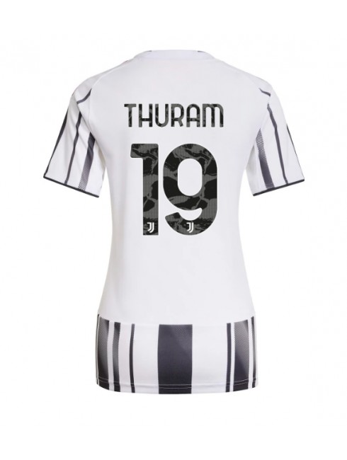 Juventus Khephren Thuram #19 Heimtrikot für Frauen 2025-26 Kurzarm Juventus Khephren Thuram #19 Heimtrikot für Frauen 2025-26 Kurzarm